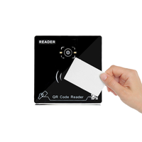 Lecteur de contrôle d'accès NFC RFID Cardweb personnalisé 125 kHz/13,56 MHz avec interface Wiegand, lecture de codes-barres et QR, protocole ISO 14443A