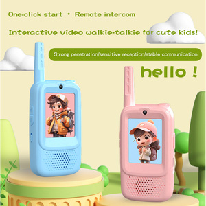 Talkies-walkies vidéo pour enfants, talkies-walkies Facetime avec caméra HD, changeur de voix pour garçons et filles, jouets cadeaux pour Noël, âges 3 ans et plus - Product Image 2