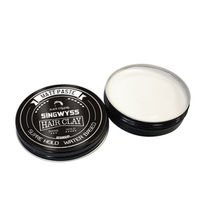 Vente d'usine de cire <span class=keywords><strong>pour</strong></span> <span class=keywords><strong>cheveux</strong></span> <span class=keywords><strong>pour</strong></span> hommes sans étiquette formule sans brillance pommade mate à l'argile soluble dans l'eau avec application de pulvérisation - Product Image 5