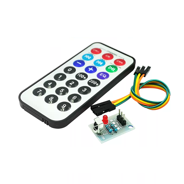 MCU Infrared Remote Module + HX1838 IR Receiver, NEC Code