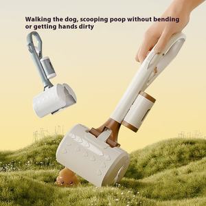 Taşınabilir açık çevre dostu köpek Poop <span class=keywords><strong>Scooper</strong></span> için sürdürülebilir plastik cker seçici atık klip ile ev kedi ve köpek kürekle - Product Image 3