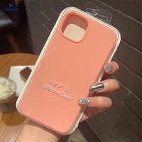 Casing logo Apple iPhone, logo original, case silikon untuk iPhone, case untuk iPhone 7