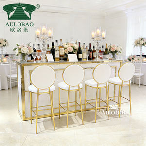 Club nocturno Marco de acero inoxidable PVC Plegable Comercial Cafe Bar Contadores - Product Image 1