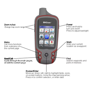 เครื่องนำทาง GPS พกพา NAVA F60 อุปกรณ์วัดค่าความแม่นยำสูง ระบบนำทางและทำแผนที่ หน้าจอ 2.2 นิ้ว Transflective TFT QVGA รองรับ OEM รับประกัน 1 ปี - Product Image 5