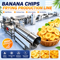 Machines de fabrication de chips de banane et de plantain entièrement automatiques pour l'industrie, avec capacité de production personnalisée