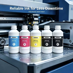 Goosam [Type d'encre] Encre blanche 1000ML Encre de recharge en vrac à base d'eau pour imprimante Epson 11880 ET-8550 R1390 4720 i3200-A1 - Product Image 1