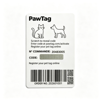 Carte autocollante à gratter en PVC personnalisée en gros avec impression offset et impression UV pour bons promotionnels à données variables