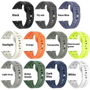 สายนาฬิกาซิลิโคนแบบใหม่สำหรับ Apple Watch Series 10 ขนาด 46 มม. สายรัดข้อมือสำหรับ Iwatch 10 9 8 สายนาฬิกานุ่ม - Product Image 6