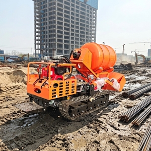 Produits les plus vendus Obsjb-800l : Mini-dumper à chenilles hydraulique Kc800l, capacité de charge 800 kg, homologué CE EPA - Product Image 4