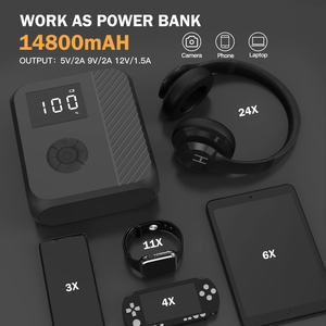 Цифровой пуско-зарядное устройство 1800A, 150psi, 14800 мАч, 12 В - Product Image 2