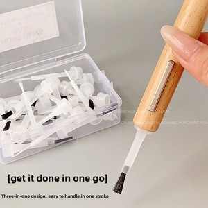 Nuevo bolígrafo magnético de fototerapia tres en uno ojo de gato imán fuerte desechable profesional de acero inoxidable <span class=keywords><strong>Nail</strong></span> Art Brush Gel - Product Image 3