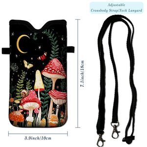 SMETA Sedex 4P, funda de neopreno suave personalizada de fábrica para teléfono móvil, funda para teléfono inteligente con correa cruzada para iPhone Android - Product Image 4