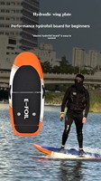 Planche de surf électrique hydrofoil fournie par le fabricant, modèle E-foiling en EPP pour la pratique du surf aquatique, EDEF009