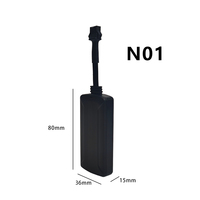Localizador GPS Universal 4G de 4 Cables J16 para Automóvil con Batería Integrada, GSM, GPRS, GPS, Mapa de Google, Dispositivo de Rastreo de Ubicación, Límite de Velocidad