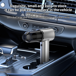 Yixuan Máy hút bụi và Máy thổi khí 2 trong 1 68000PA Máy hút bụi xe hơi cầm tay mạnh mẽ không dây Khăn lau bụi không khí để làm sạch bàn phím máy tính - Product Image 5