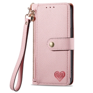 Étui en cuir portefeuille à rabat pour <span class=keywords><strong>Redmi</strong></span> A3/12/13C/Note 13 Pro, étui en peau de litchi pour <span class=keywords><strong>Redmi</strong></span> turbo3 5G - Product Image 4