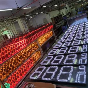 Panneau d'affichage LED 7 segments de qualité supérieure pour station-service, étanche IP65, anti-éblouissement, par le fabricant leader - Product Image 2