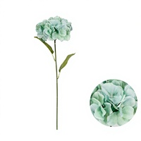 Fleurs d'hortensia artificielles blanches en soie, hortensias artificiels avec tiges, faux hortensias pour les arrangements de mariage et la décoration de fêtes
