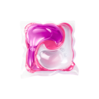 Lessive liquide jetable écologique 4-en-1 à double couche, marque distributeur, commande en gros, prix réduit, directement de l'usine