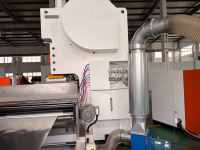 Machine de fabrication de contenants en aluminium LK-T63 avec armoire de contrôle et fonction de retrait efficace des déchets