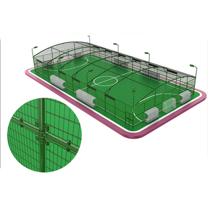 Équipement <span class=keywords><strong>de</strong></span> terrain <span class=keywords><strong>de</strong></span> sport, gazon extérieur, terrain <span class=keywords><strong>de</strong></span> football, gazon artificiel, terrain <span class=keywords><strong>de</strong></span> football personnalisé avec clôture en alliage d'aluminium - Product Image 1
