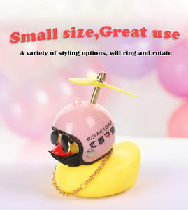 Petite lumière jaune de klaxon de guidon de vélo de route de cyclisme avec la libellule de vent cassé - Product Image 4