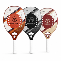 Raquette de beach tennis brésilienne NODEX, légère, luxueuse, de haute qualité, personnalisable, avec marque OEM, vente en gros