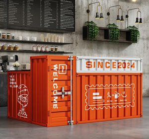 Mostrador de <span class=keywords><strong>Bar</strong></span> de estilo industrial con hierro vintage, esquina de contenedor de gimnasio para cajero y área de recepción, hecho a medida - Product Image 4