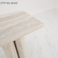 Table console nordique du milieu du siècle, style italien minimaliste, en fibre de verre, entrée, salon, table console moderne avec miroir, luxe