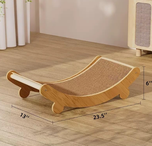 बड़े आधुनिक लकड़ी की बिल्ली खरोंच बोर्ड घोंसला चार सीज़न पालतू बिस्तर पीस पीस के लिए पंजे खरोंच खिलौने - Product Image 1