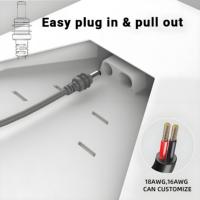 Câble d'alimentation Starlink Mini résistant aux UV, direct usine, avec connecteur de sécurité XT30 5521, charge rapide 5A pour voitures/camping-cars