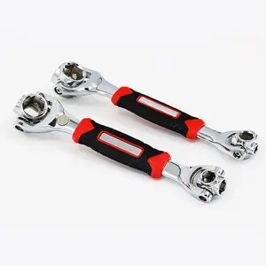 Germany Multi-purpose Wrench 52-in-1 Multi-function Socket Wrench Kit 8-in-1 Rotating Multi-head Wrench