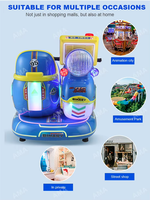 Manège pour enfants 3D : Voiture classique, Voiture pour enfants, Sous-marin, 17 pouces, Machine de jeu d'arcade à monnayeur