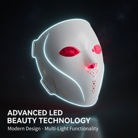 Masque LED multi-spectre avec lumière rouge et technologie de beauté faciale à infrarouge proche, fournisseur OEM