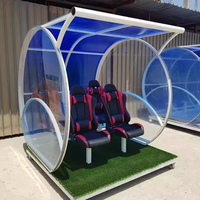 Banc de remplacement portable pour stade de football à 2 rangées pour joueur de football