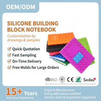 Carnet et journal scolaire personnalisé A6, bon marché, en silicone, avec tapis de carnet en silicone souple, Cuaderno