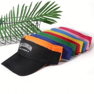 Gorra de Visera de 5 Paneles con Logotipo Personalizado, 100% Lona de Algodón, Multicolor, Protección Solar, Versátil, para Béisbol y Running, para las Cuatro Estaciones - Product Image 1