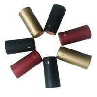 Capsule de bouteille de vin rouge Couvercles en plastique thermorétractables en PVC avec bande détachable