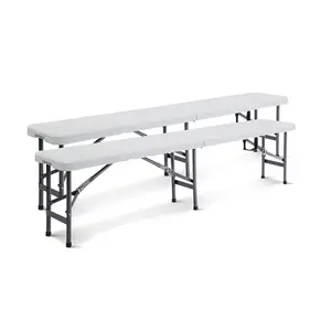 <span class=keywords><strong>Banc</strong></span> <span class=keywords><strong>de</strong></span> <span class=keywords><strong>jardin</strong></span> pliable en plastique moderne et bon marché, pliable en deux - Product Image 1