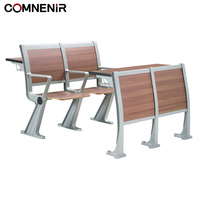 Table et chaise de salle de conférence universitaire Grande table de réunion Chaise de théâtre pour mobilier scolaire