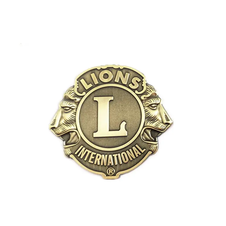 Custom Pin Verleden President Lions Internationale Club Nieuwe Metalen Auto Revers Pin Badge