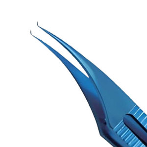 Pinces chirurgicales ophtalmiques en acier inoxydable, manuelles, argentées, classe I, pour la pose de sutures - Vente en gros - Product Image 3