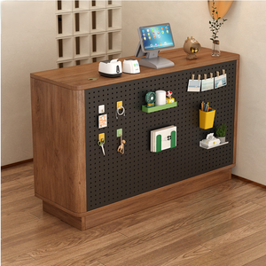Tienda de ropa de moda Escritorio de recepción Mostrador de pago pequeño para tienda de conveniencia Salón de belleza Mostrador de Bar simple Diseño de tienda - Product Image 1