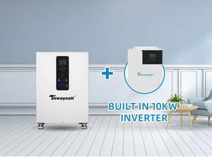 Inversor Tewaycell todo en uno 10KW 51,2 V 300Ah 15KWH Sistema de almacenamiento de energía solar ESS móvil - Product Image 4