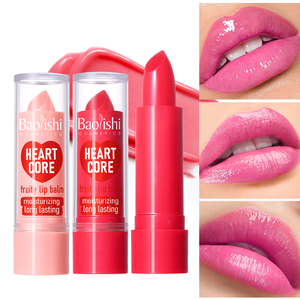 Balsem Bibir kustom baru dengan logo OEM paket Label pribadi lipstik berubah warna pelembab <span class=keywords><strong>Lip</strong></span> <span class=keywords><strong>Gloss</strong></span> ajaib tahan lama - Product Image 1