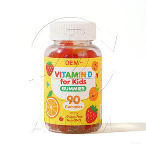 Private Label <b>Vitamin</b> D3 Gummies for Kids Great Tasting Immune System Booster Ready for Your Brand - Product Image 1