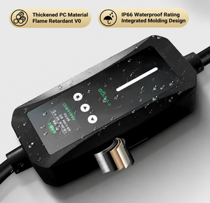 Chargeur EV portable 3,5 kW 16A Type 2 GBT avec écran LED, station de recharge domestique pour véhicules électriques - Product Image 2