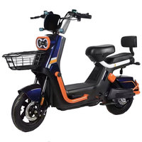 Motocicleta Eléctrica Xiaobawang High-S con Batería de Litio/Plomo-ácido de 20V, Motor de 500W en la Rueda Delantera, Largo Alcance, para Uso Urbano
