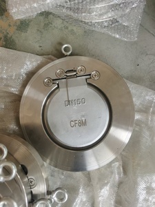 Vanne de retenue à <span class=keywords><strong>disque</strong></span> unique en acier inoxydable SS304 316 ultra-mince, plaque circulaire scellée, 3 pouces DN80, installation horizontale - Product Image 6