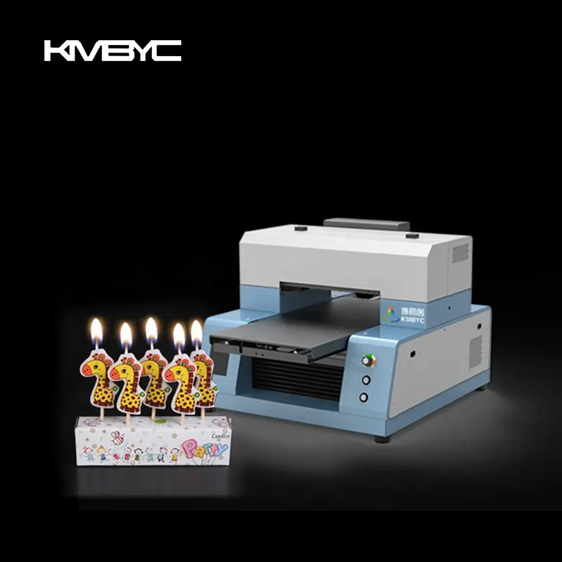 Imprimante 3d à UV, impression de chiffres et couleurs de bougies